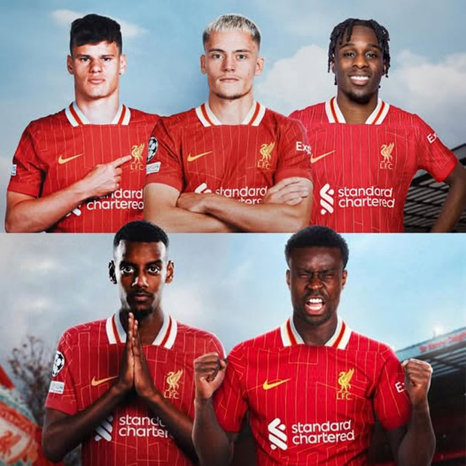 Liverpool has recruited Kerkez, Wirtz and Frimpong and are trying to bring Isak and Guehi (below)