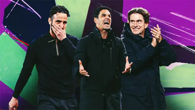 Mikel Arteta and Ruben Amorim have the beginning of the new 2025/26 season full