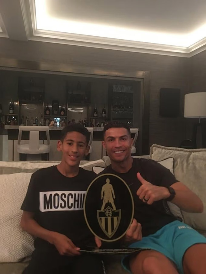 CR7 really admires Gabriel's talent, his son's best friend
