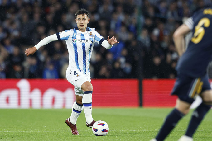 Zubimendi has a good ability to lead the ball