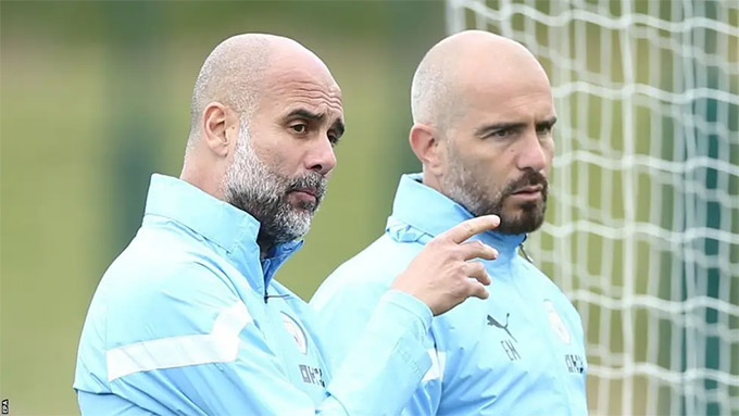 Coach Maresca also worked at Man City 