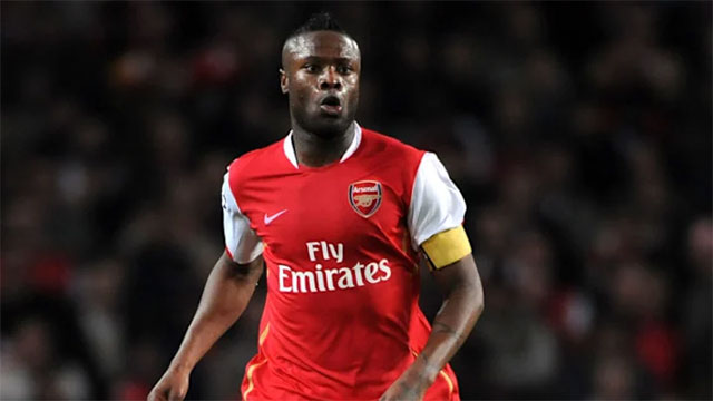Gallas was once carried by Arsenal captain