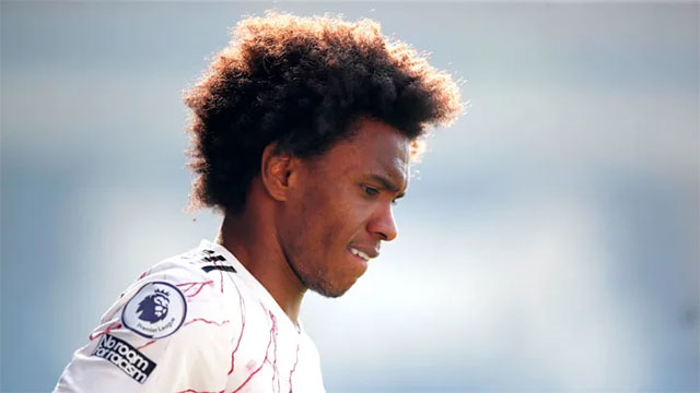 Willian only scored 1 goal for Arsenal