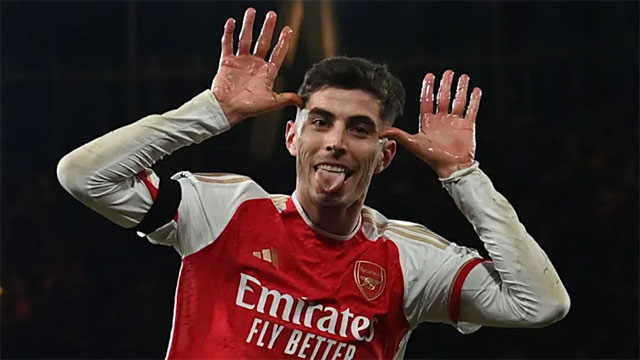 Havertz once helped Chelsea win the Champions League 2020/21