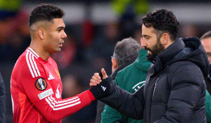 Casemiro is gradually gaining the hearts of coach Amorim