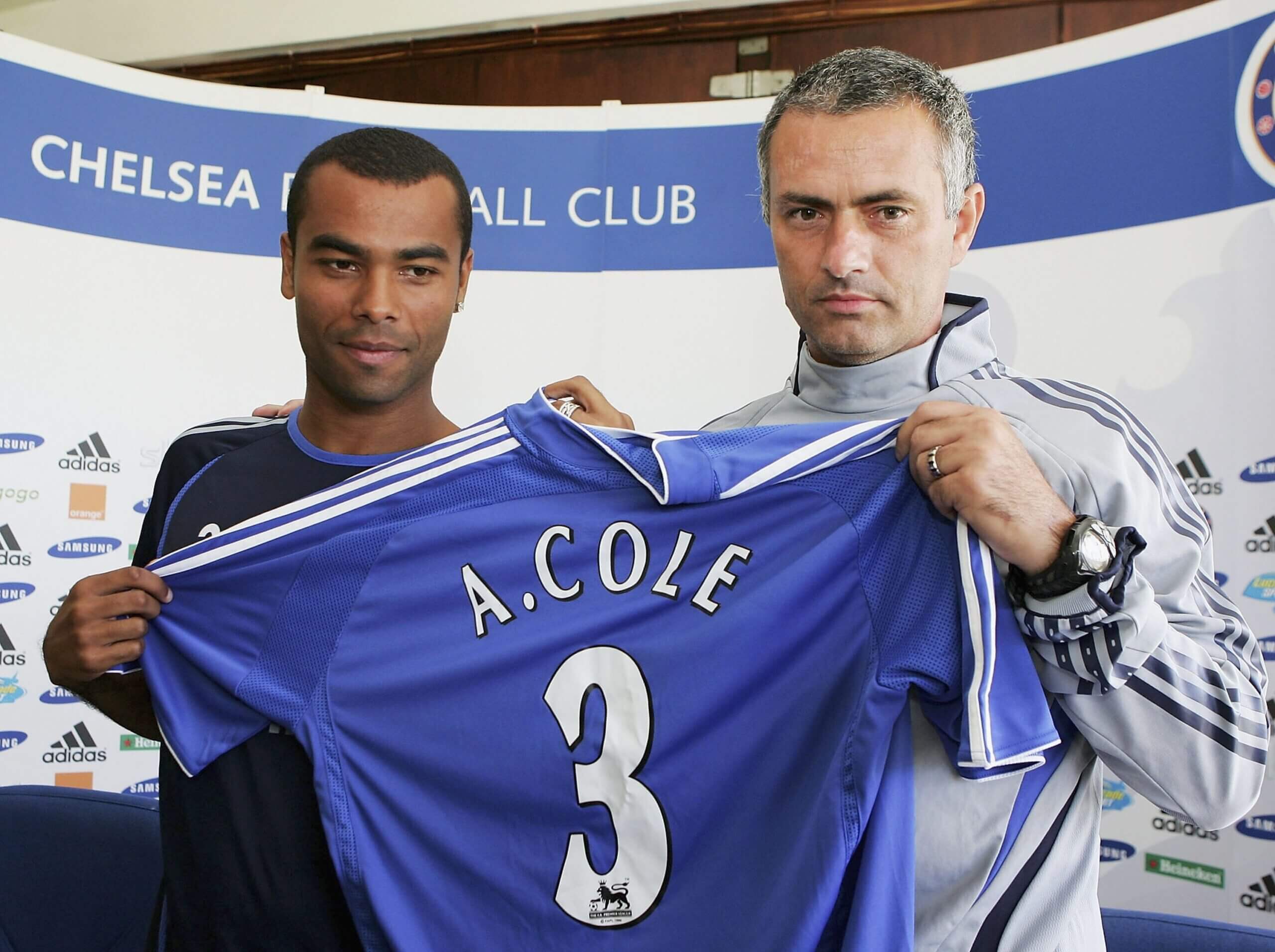 Ashley Cole, who moved from Arsenal to Chelsea in 2006, also created a war 