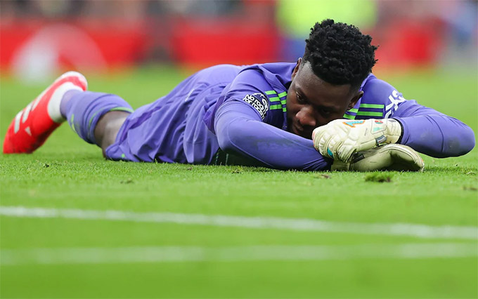 Onana played unstable