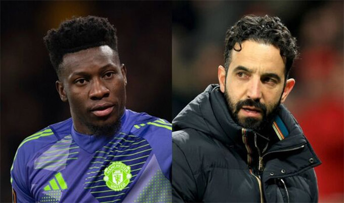 Onana was not appreciated by Amorim