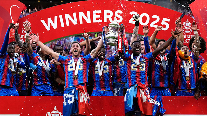 Palace won the FA Cup but did not attend the Europa League