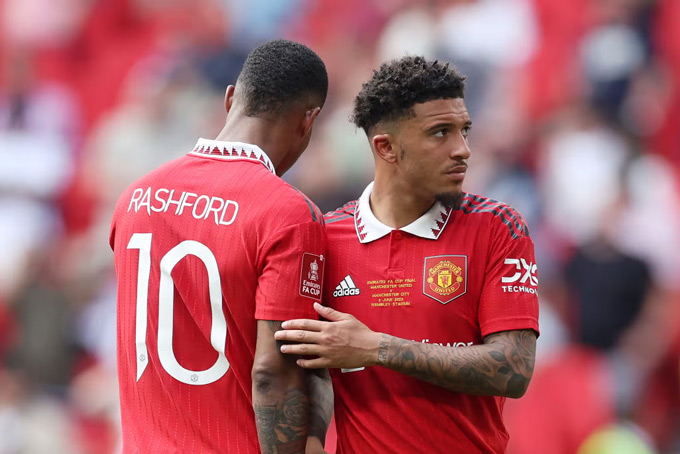 Rashford and Sancho refused to lose their wages, making it difficult for MU to sell