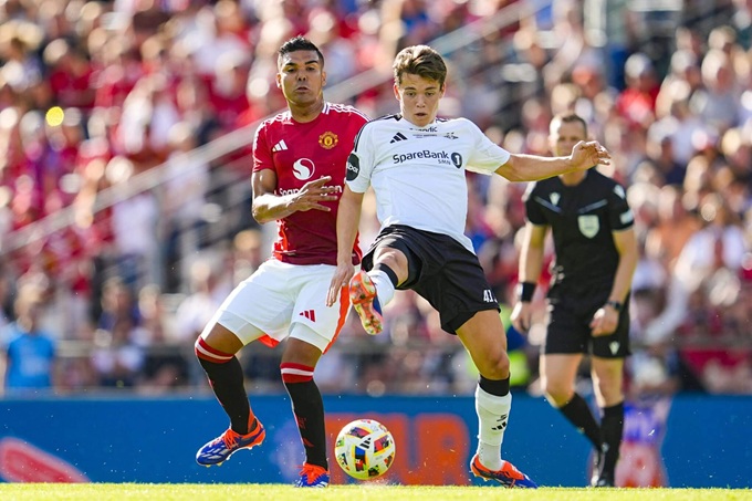 Nypan played very well in the victory MU (1-0) in July last year