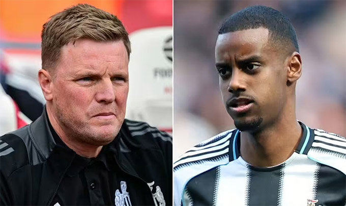 Coach Howe chased Isak for rumors related to the transfer