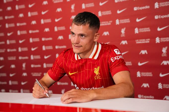 "Blockbuster" Liverpool's Florian Wirtz.