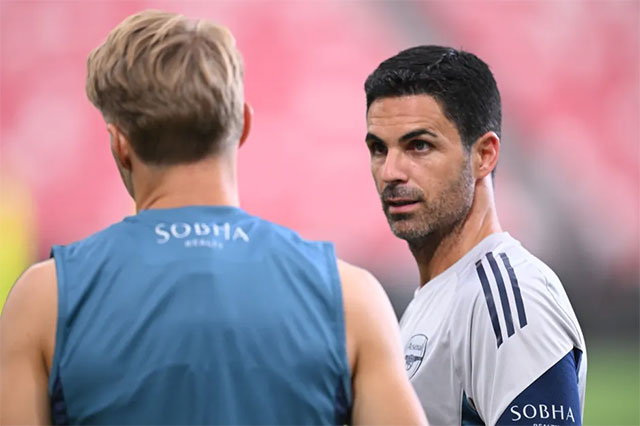 Coach Arteta helped Arsenal in the second League last season