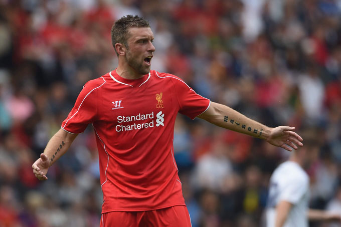 Lambert used to be Liverpool's number 9