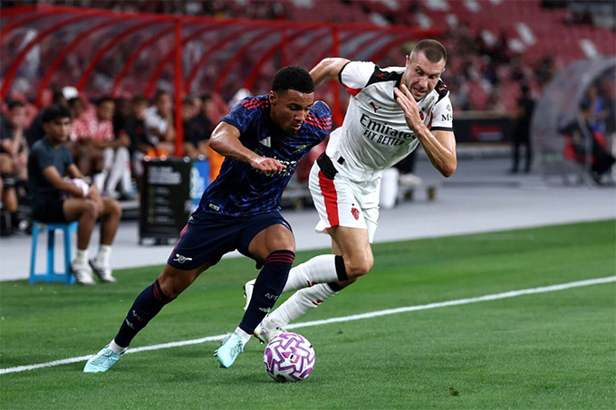 And the 18 -year -old played very well both in attack and defense