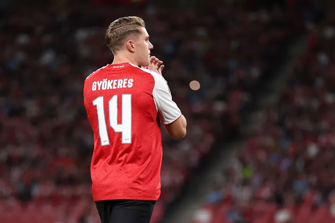 Gyokeres needs more time to regain fitness