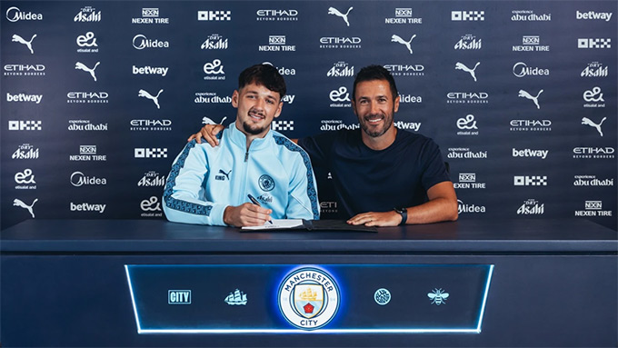 Trafford returned to Man City after two years of wearing Burnley