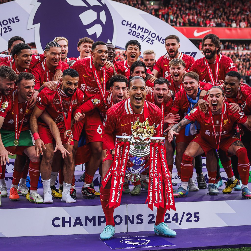 Liverpool is the Premier League champion