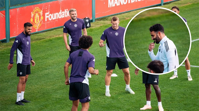 MU players are actively practicing preparing for the new season