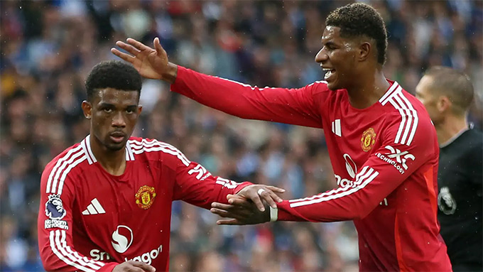 Diallo Good luck for his teammate Rashford