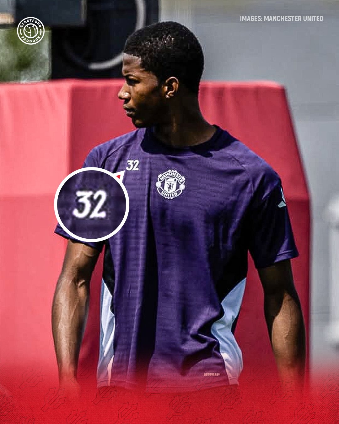 Chido Obi will wear the number 32 since the 2025/26 season