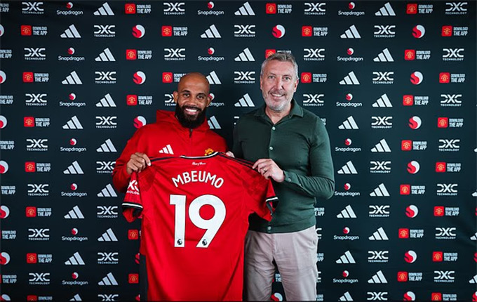 Mbeumo signed a 5 -year contract with MU