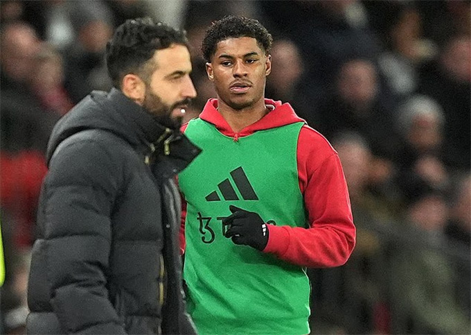 The relationship between Amorim and Rashford cannot heal