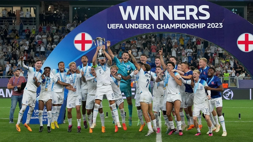 This is the first time U21 UK won the Euro championship in a row since 1982 and 1984