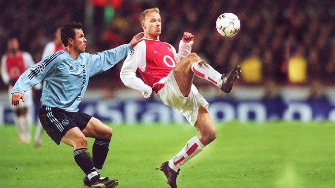Bergkamp is always considered a pitch artist