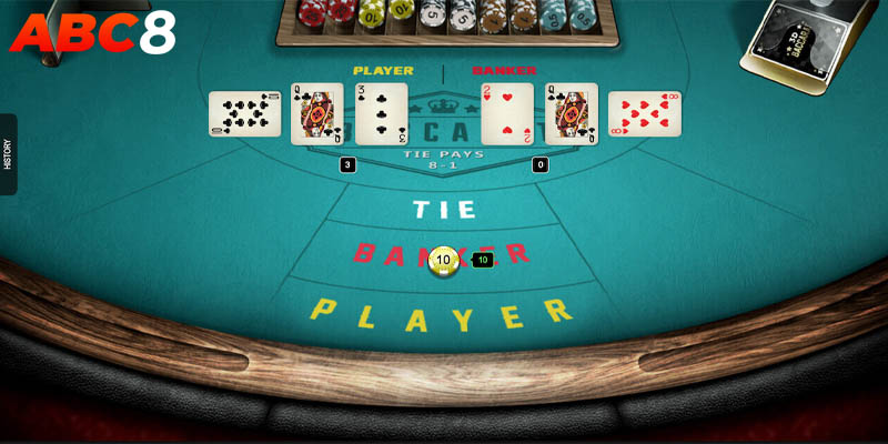 Baccarat ABC8 được nhiều người tham gia lựa chọn
