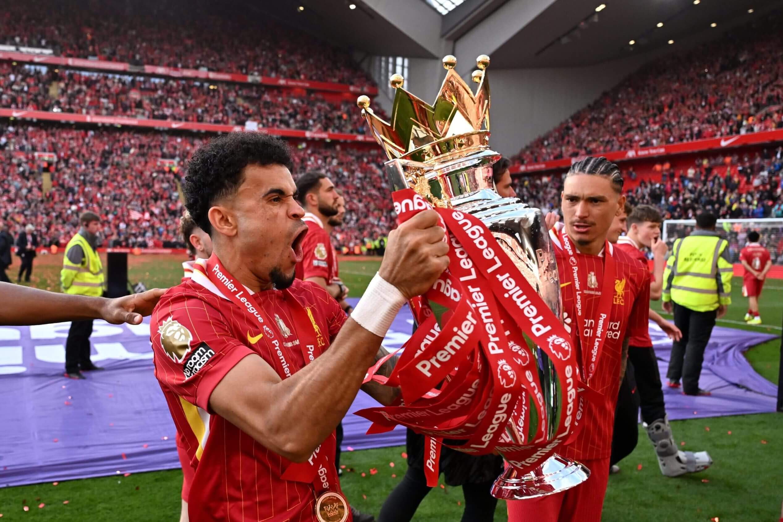 Slot talked about Diaz, who was about to join Bayern Munich, as a bargain