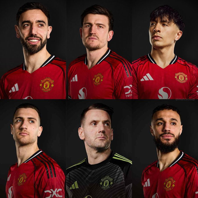 6 players were selected by Amorim as a leader at MU