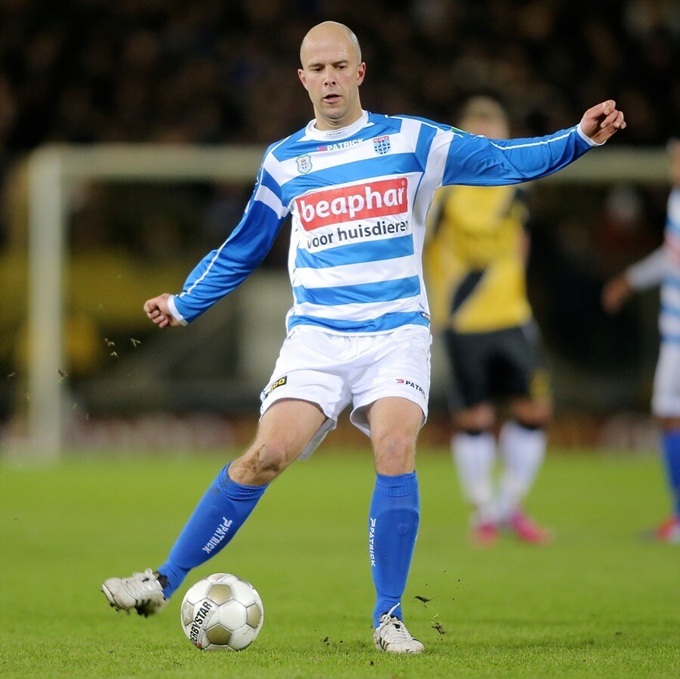 Midfielder Arne Slot during PEC Zwolle (2010-2013)