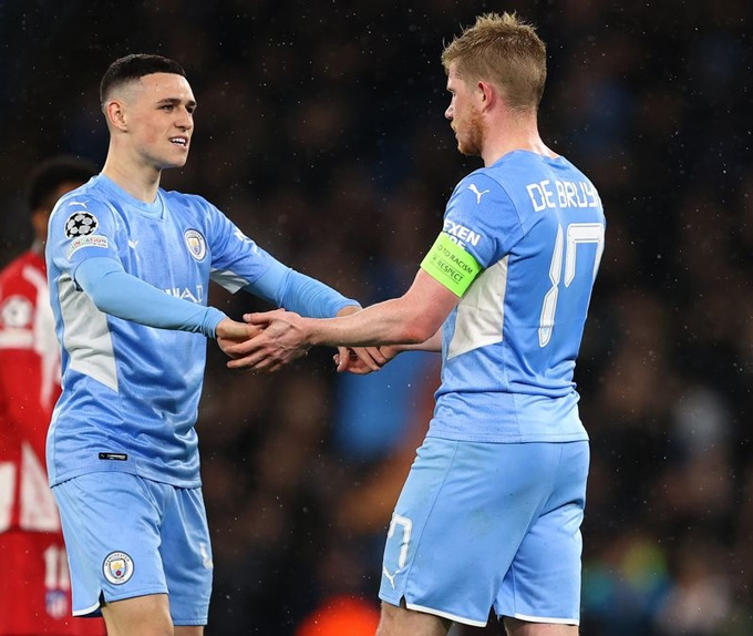 Foden was no longer prevented by the shadow of De Bruyne