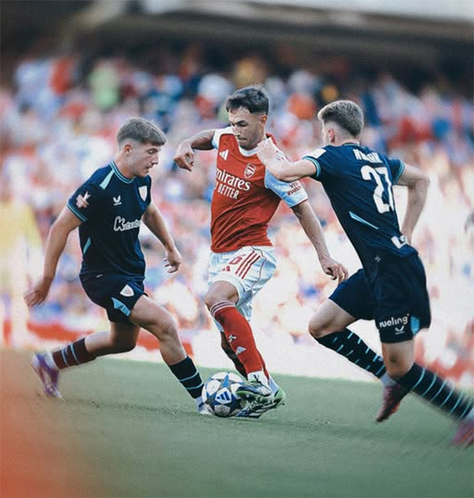Zubimendi brings a difference to the line between Arsenal