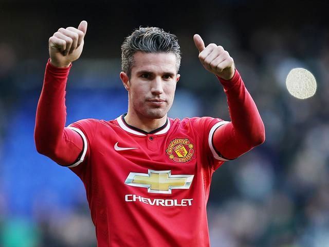 Van Persie won the Premier League in the first season for MU
