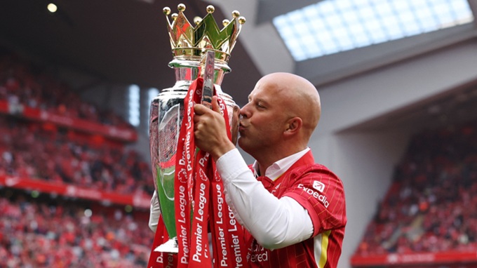 Arne Slot has the Premier League championship in the first season to lead Liverpool