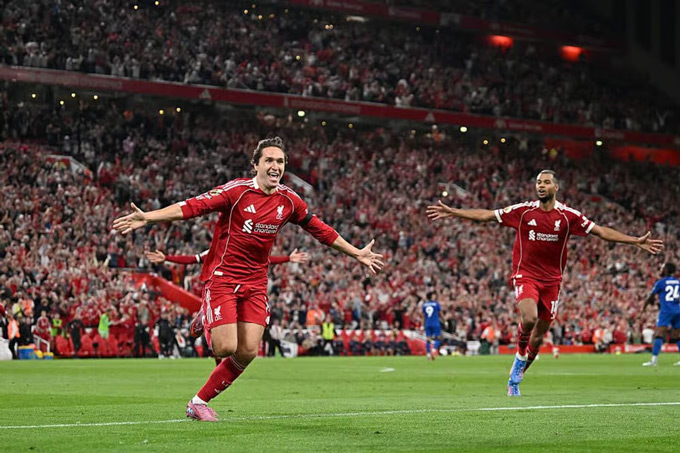 Chiesa's celebration moments