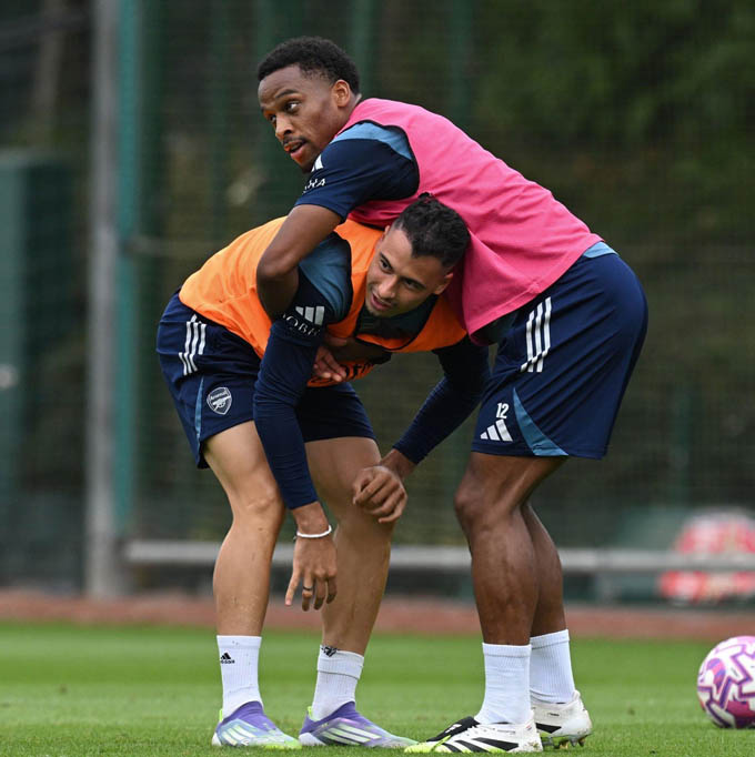 Timber and his teammates are preparing for the match against MU