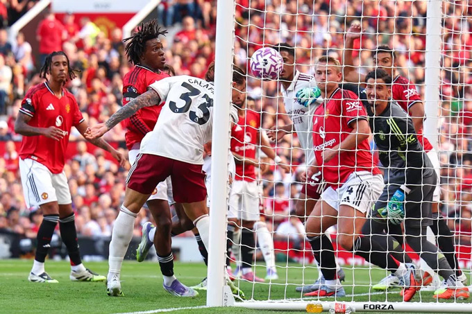 MU's only goal