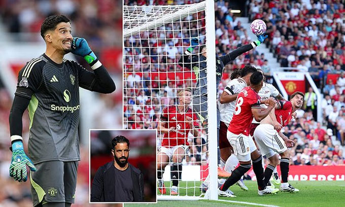 Bayindir has a mistake in MU's goal