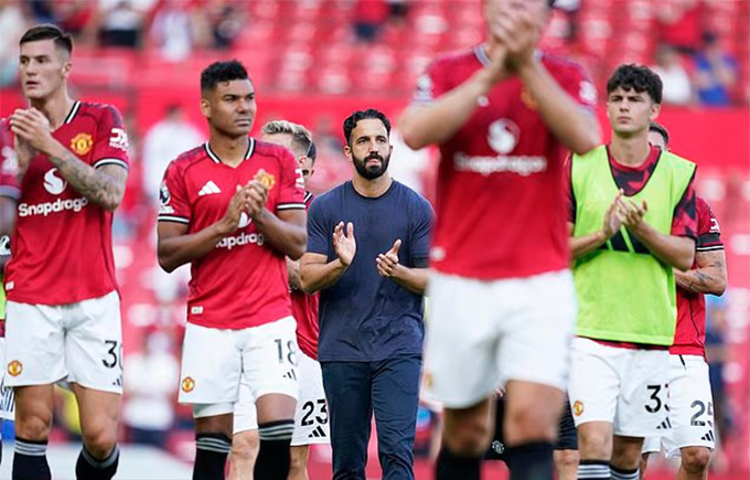 Coach Amorim is proud of the players' performance