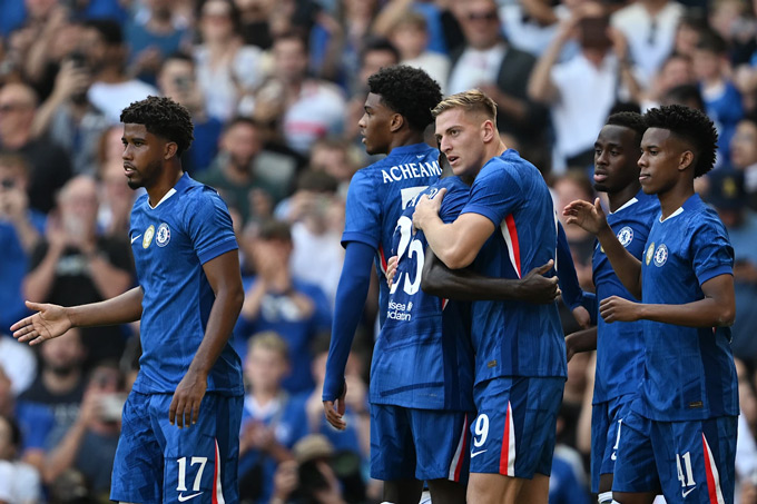 Chelsea rewarded the players
