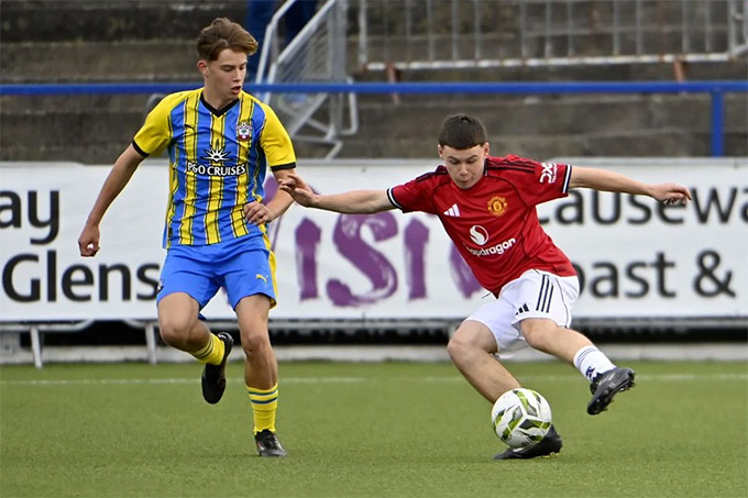 Kai Rooney went to the U19 MU team when he was 15 years old