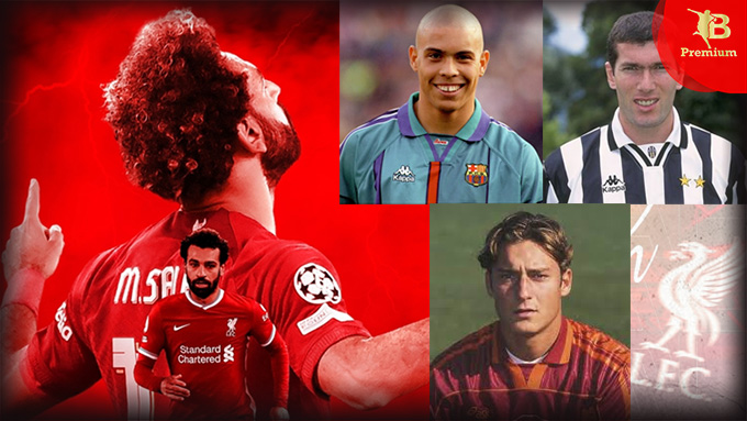 Mohamed Salah used to "shoulder" Ronaldo, Zidane, Totti from the age of 7