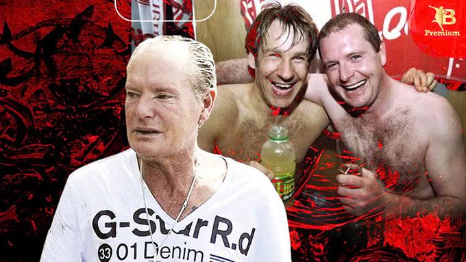 When leading Kettering Town, Gascoigne drink alcohol every day