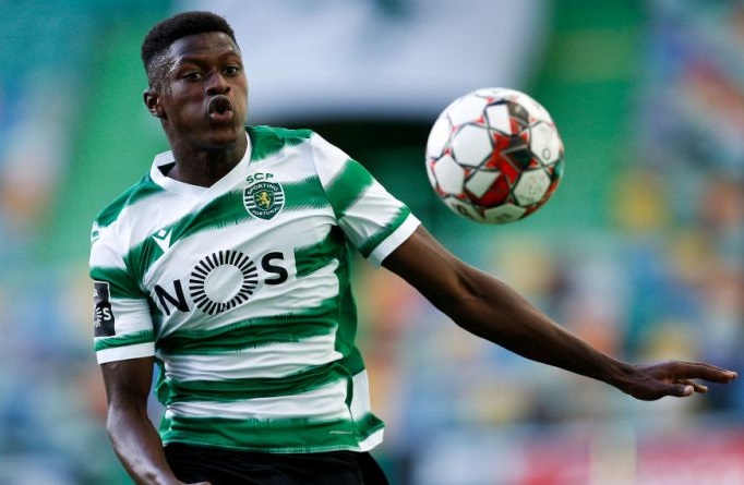 Nuno Mendes when wearing Sporting Lisbon